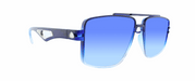 Maverick - Modified Aviator Blue and Clear Translucent (Blue Gradient)