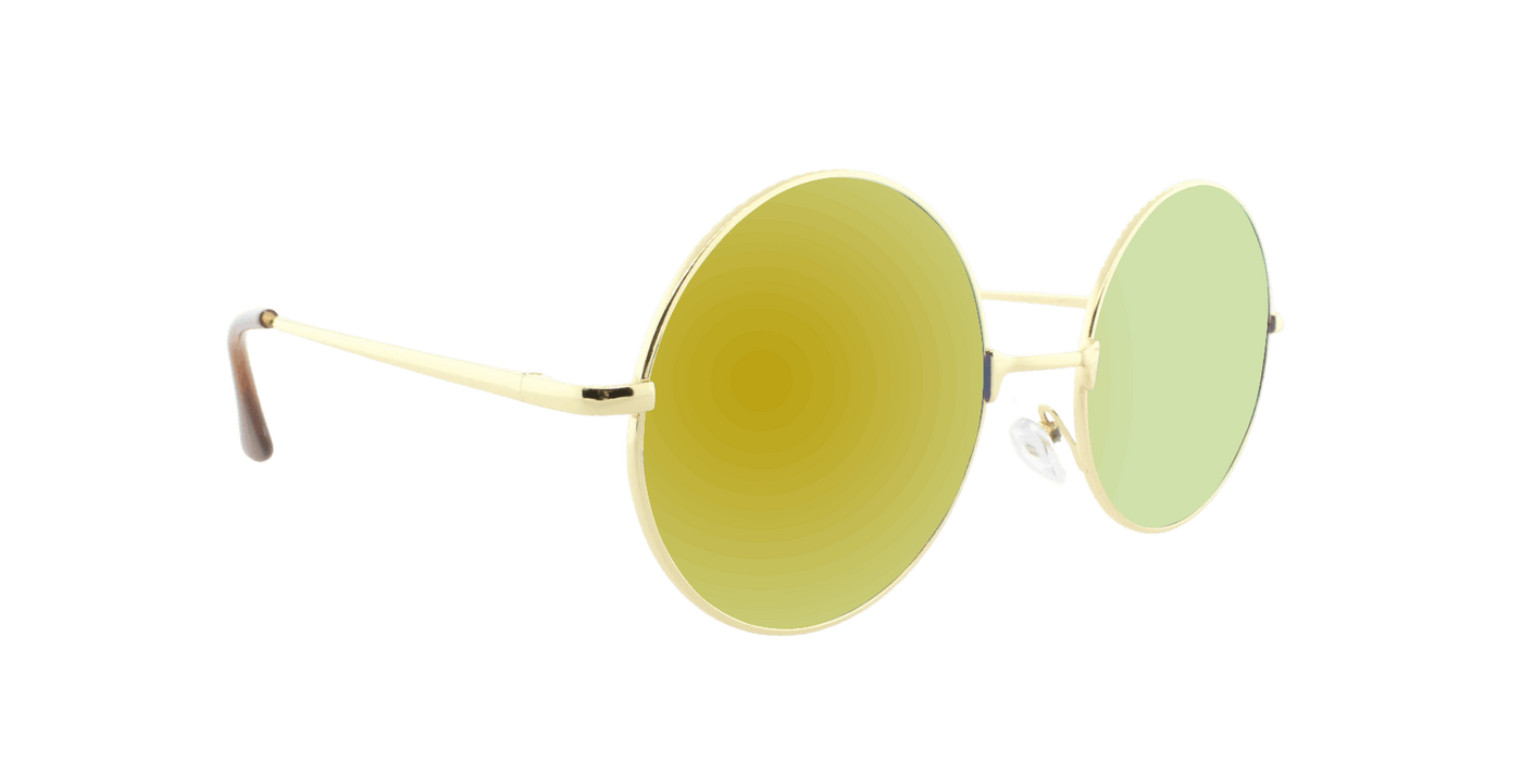 Imagine - Classic Round Gold (Red Mirror)