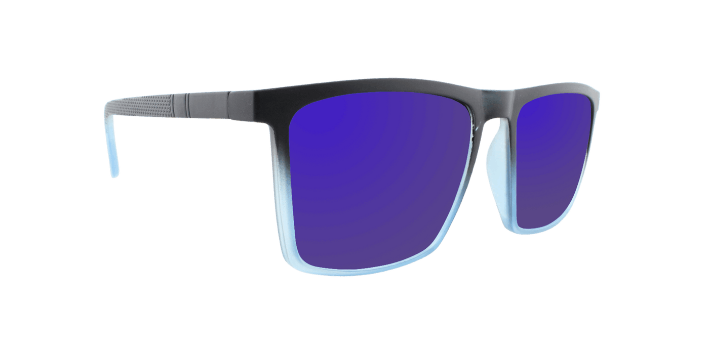 Helix - Polarized Black (Blue Mirror)