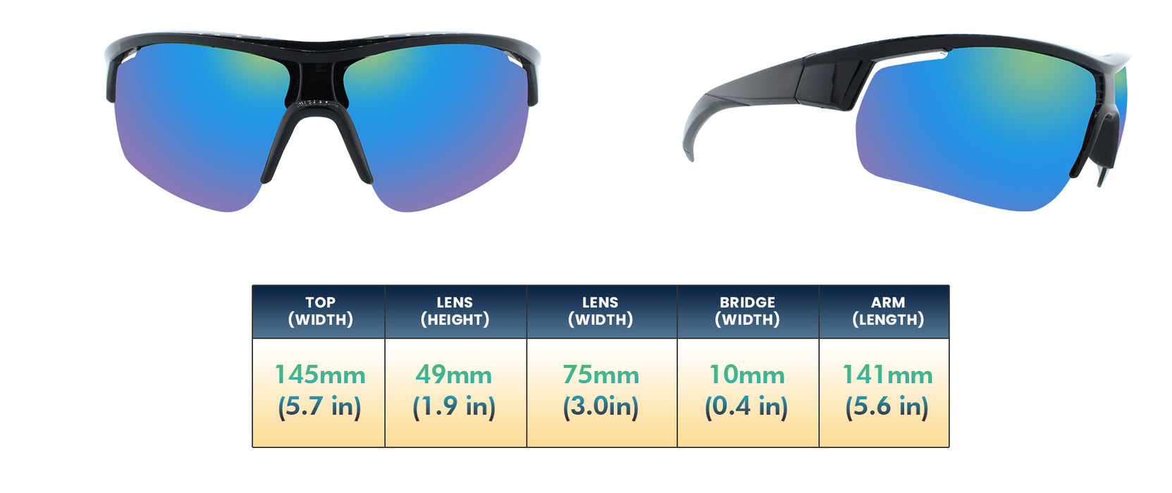 Bastion - Polarized Classic Sports Blade