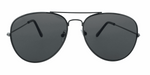 Aerobat - Polarized Classic Aviator Gunmetal (Smoked)