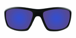 Medal - Polarized Sports Wrap Black (Ice Mirror)
