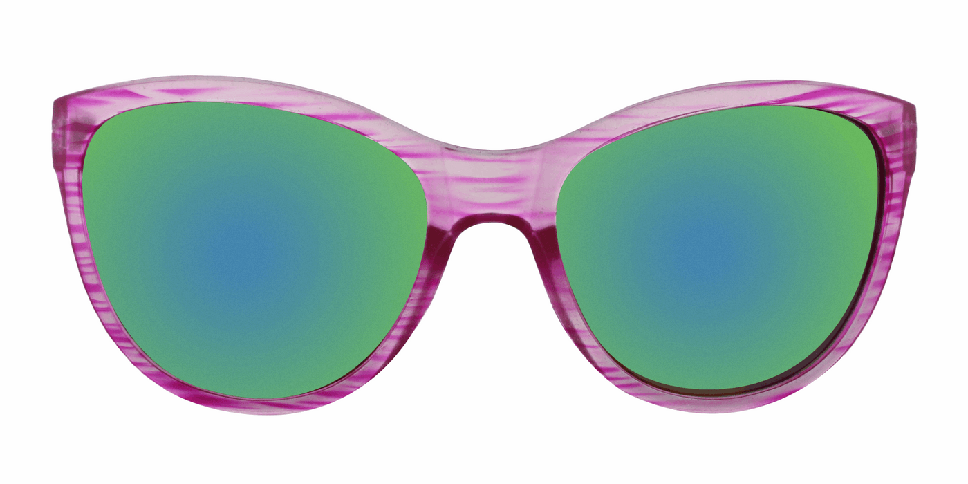 Silhouette - Polarized Classic Fashion Translucent Pink (Sunburst Mirror)