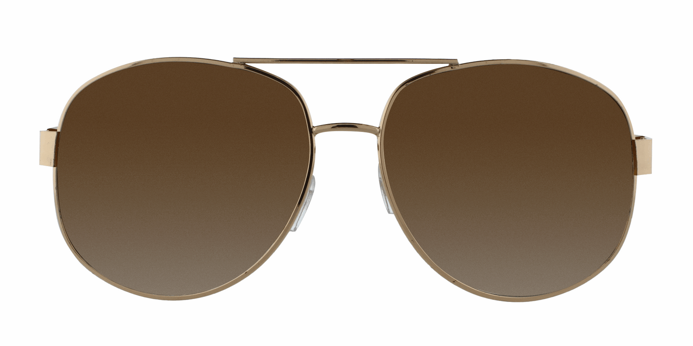 Jet Set - Polarized Wood Look Aviator (Amber)