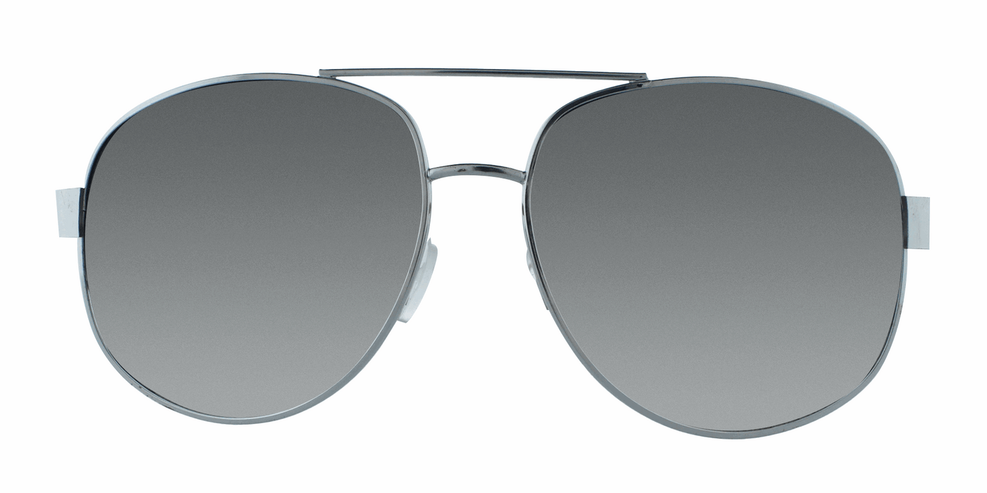 Jet Set - Polarized Wood Look Aviator (Silver Mirror)
