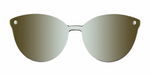 Cassie - Modern Rimless Look Purple (Purple Mirror)