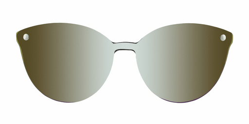 Cassie - Modern Rimless Look Purple (Purple Mirror)