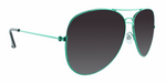 Sunset | PETITE - Classic Aviator Green (Smoked)