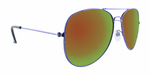 Sunset | PETITE - Classic Aviator Purple (Majenta Mirror)