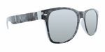 Ripple - Retro Print Charcoal Marble (Silver Mirror)