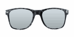 Ripple - Polarized Retro Print Charcoal Marble (Silver Mirror)
