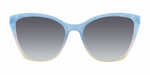 Cleopatra - Polarized Geometric Fashion Blue & Pink (Smoked)