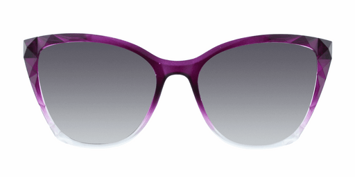 Cleopatra - Polarized Geometric Fashion Purple Fade (Smoked)