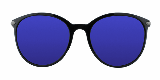 Iris - Classic Fashion Black/Gunmetal (Blue Mirror)