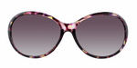 Haylea - Polished Fashion with Metal Accents Pink Floral (Smoked)