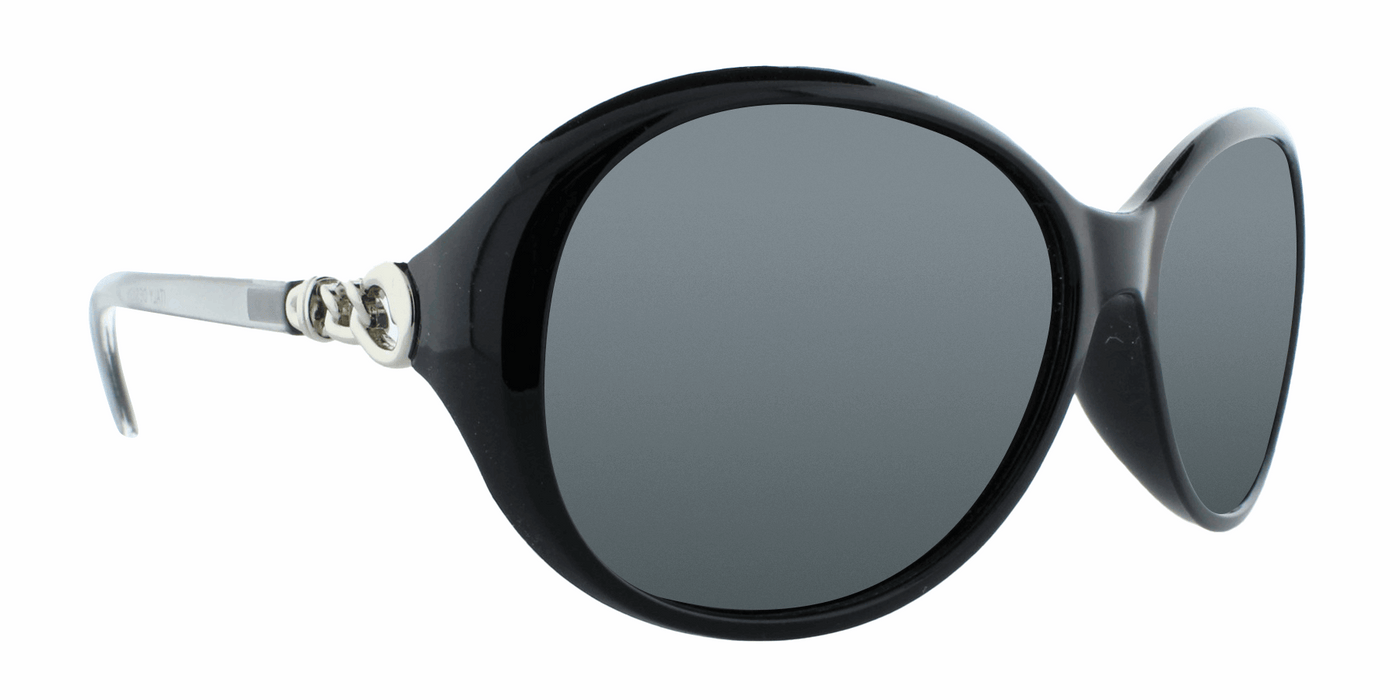 Haylea - Polarized Polished Fashion with Metal Accents