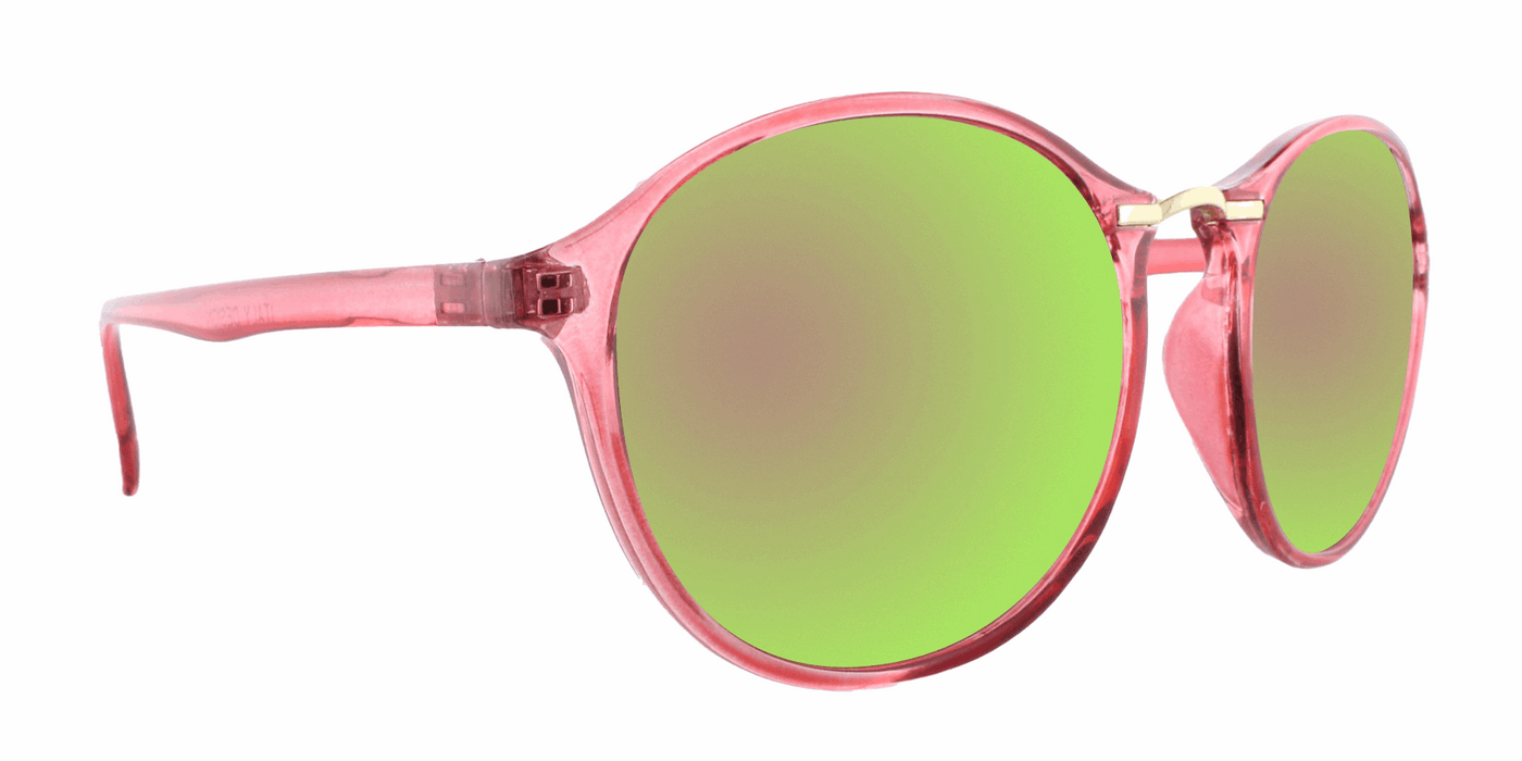Jackie - Lightweight Fashion with Watermelon Translucent Frame (Pink Mirror)