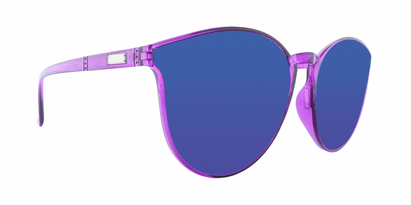 Lilith - Colorful Fashion Plum Translucent (Blue Mirror)