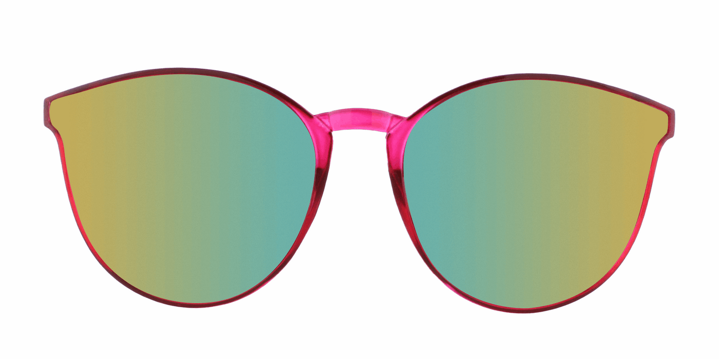 Lilith - Polarized Colorful Fashion Pink (Watermelon/Gold Mirror)