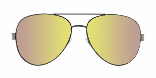 Solace - Polarized Fashion Aviator Purple Matte Finish (Purple Mirror)