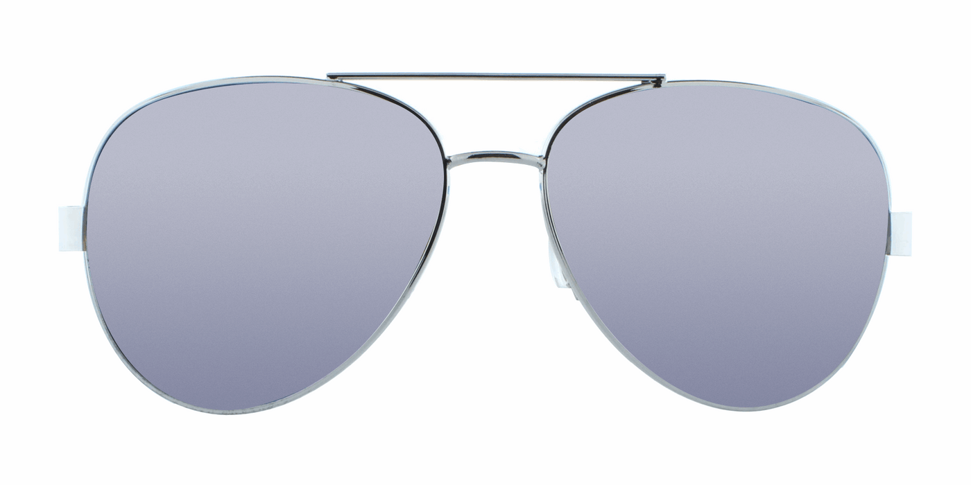 Solace - Polarized Fashion Aviator Blue Matte Finish (Blue Mirror)