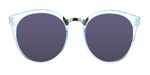 Willow - Retro Fashion Blue Translucent (Dark Blue Mirror)