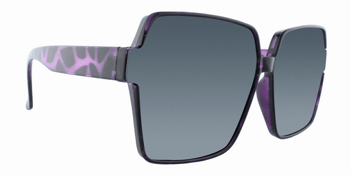Stella - Oversized Fashion Purple Demi (Smoked)