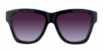 Luna - Classic Fashion Black with Charcoal (Smoked)
