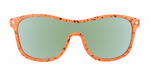 Player - Single Lens Retro Orange & Black (Gold Mirror)