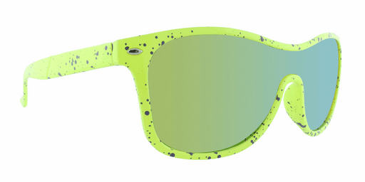 Player - Single Lens Retro Yellow & Purple (Gold Mirror)