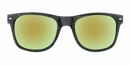 Larson - Polarized Wood Look Retro Charcoal Brushed (Sunburst Mirror)
