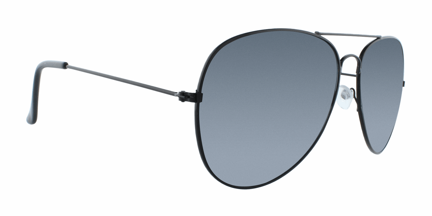 Aerobat - Polarized Classic Aviator Silver (Smoked)