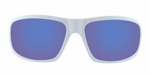 Connor - Classic Sports Wrap White (Ice Blue Mirror)