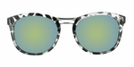 Lotus - Polarized Thinline Fashion Black Demi (Pink Mirror)