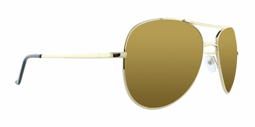 Fuselage - Polarized Full-Size Aviator Gold (Amber)