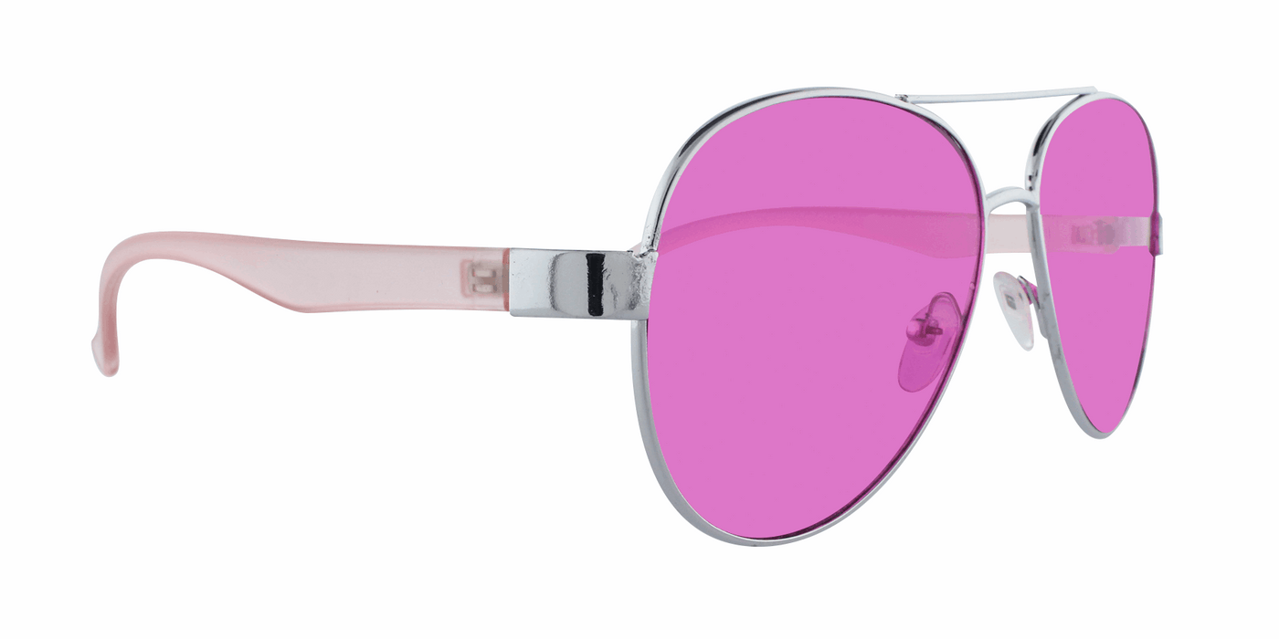 Solace - Polarized Fashion Aviator Pink Matte Finish (Baby Pink)