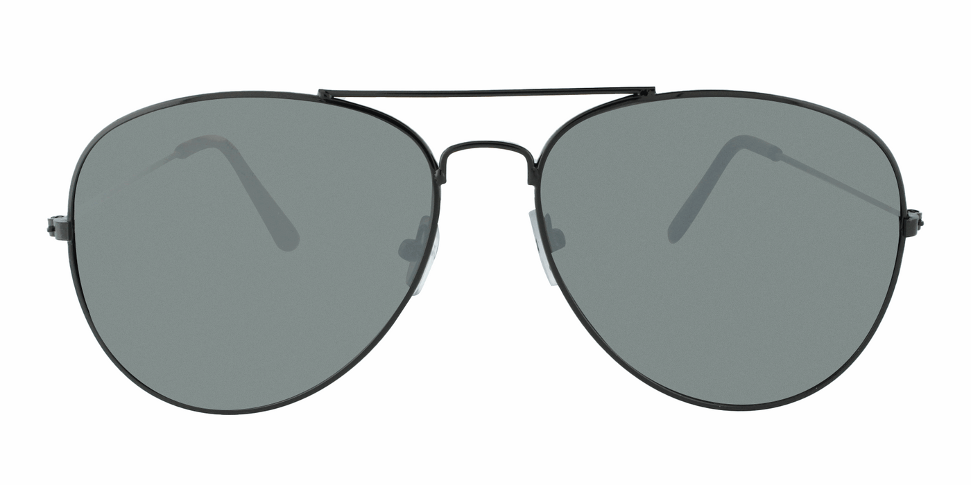 Aerobat - Polarized Classic Aviator Gunmetal (Silver Mirror)