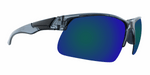 No-Hitter - Sports Blade Charcoal Translucent (Blue Mirror)