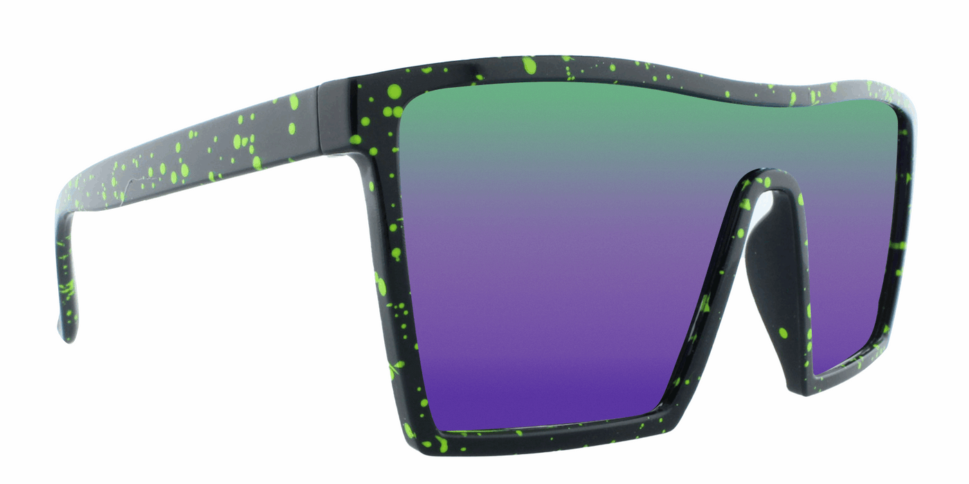 Drip - Modified Retro Black Splash (Iridescent Mirror)