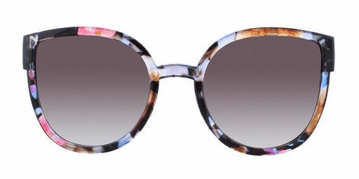 Flora - Polarized Translucent Demi Fashion Blue and Pink (Smoked)