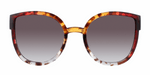 Flora - Translucent Demi Fashion Red and Amber (Smoked)