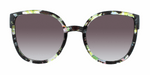 Flora - Polarized Translucent Demi Fashion Green and Pink (Smoked)
