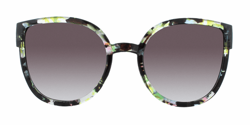 Flora - Translucent Demi Fashion Green and Pink (Smoked)