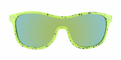 Player - Single Lens Retro Yellow & Purple (Gold Mirror)