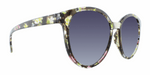 Vickie - Polarized Oversized Fashion Green & Black Floral (Smoked)