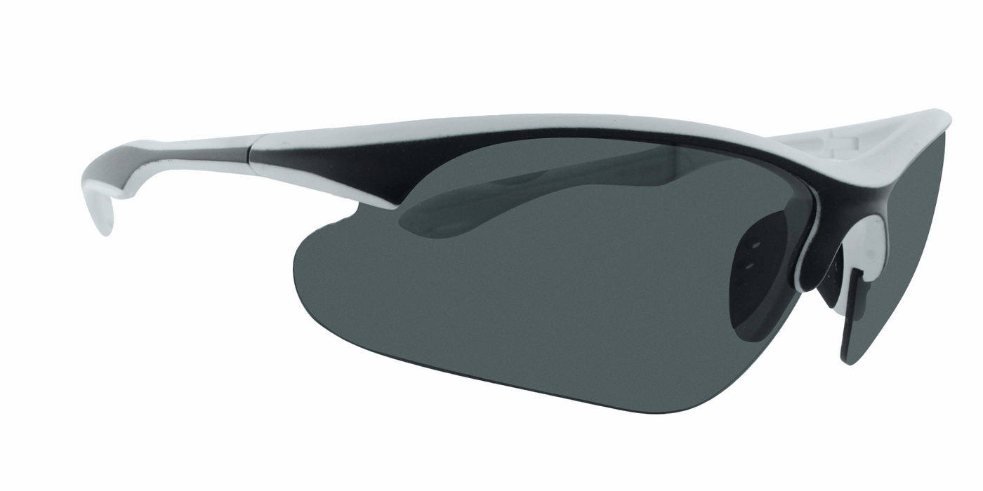 Valance - Polarized Colorful Sports Blade White (Smoked)