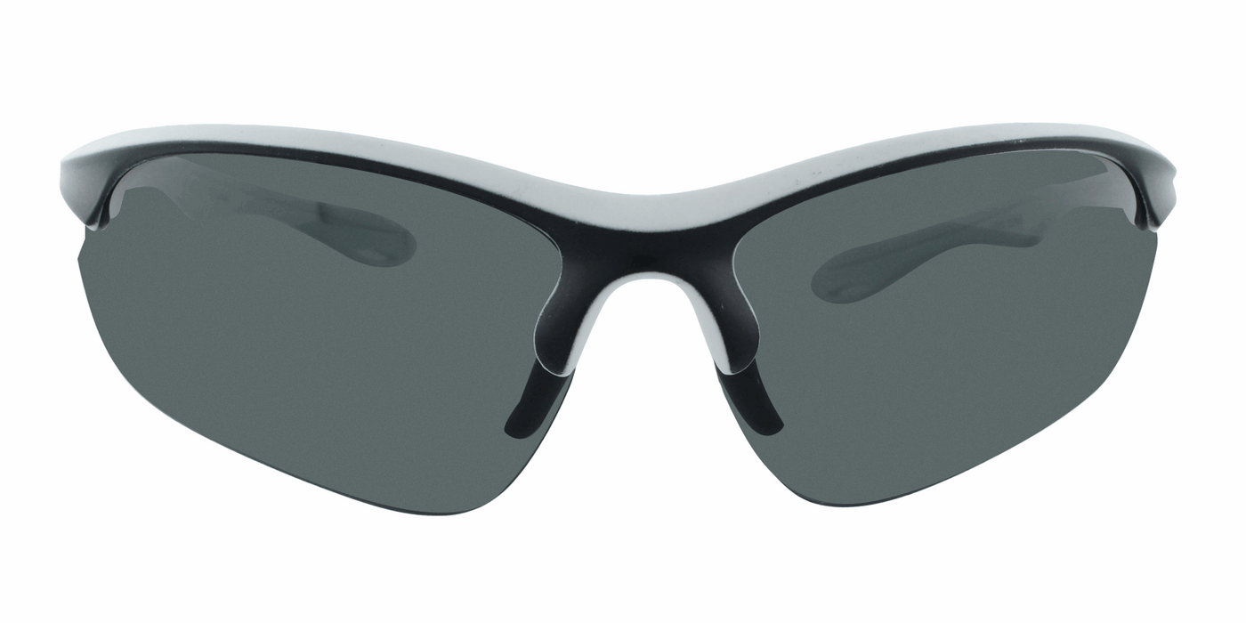 Valance - Polarized Colorful Sports Blade White (Smoked)