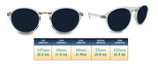 Jackie - Lightweight Fashion with Purple Translucent Frame (Purple Mirror)