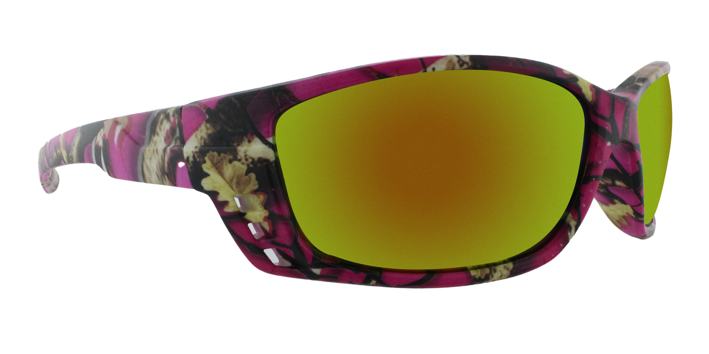 Archer - Camouflage Sports Wrap Hot Pink (Gold Mirror)