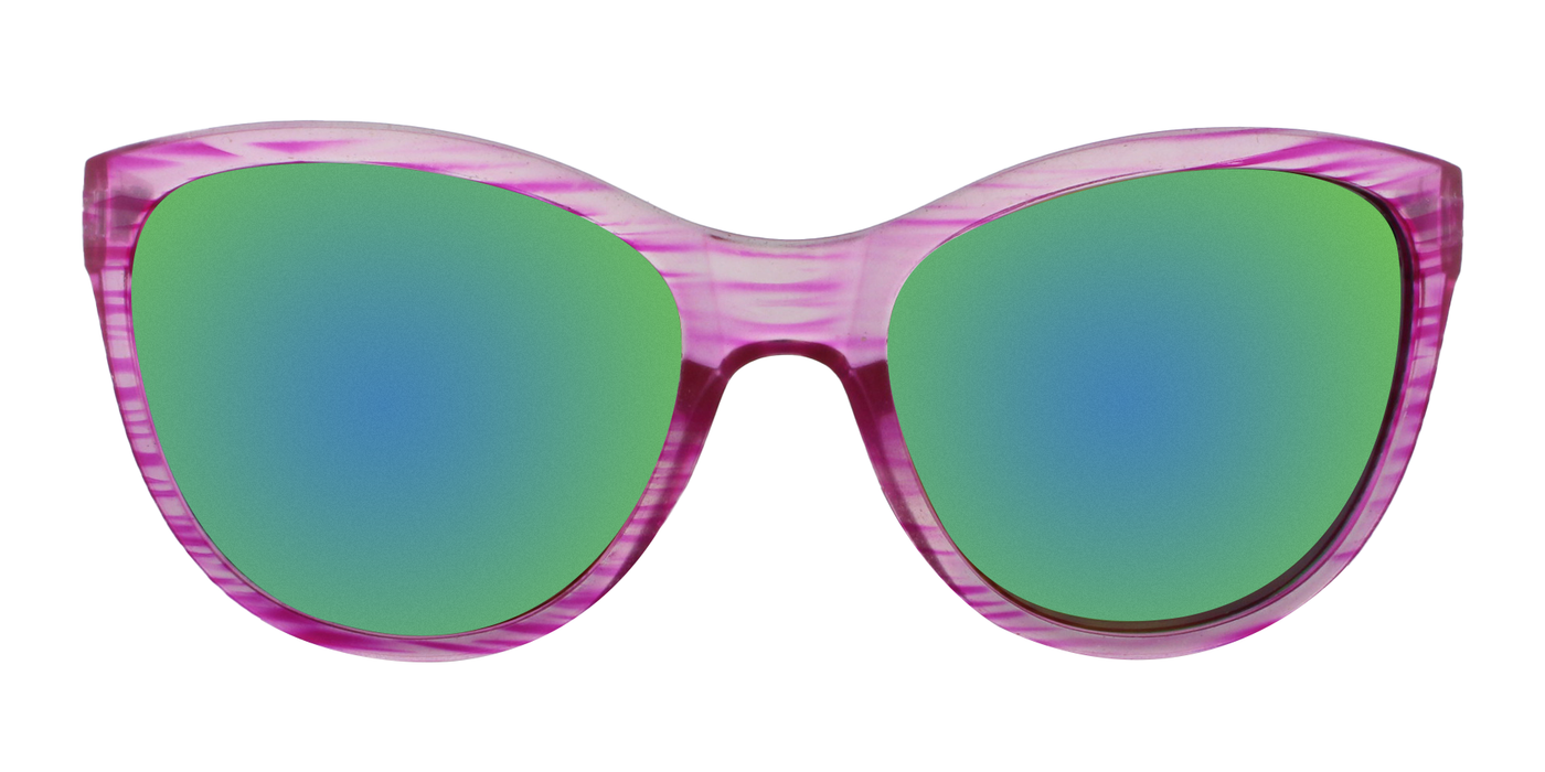 Silhouette - Polarized Classic Fashion Translucent Pink (Sunburst Mirror)